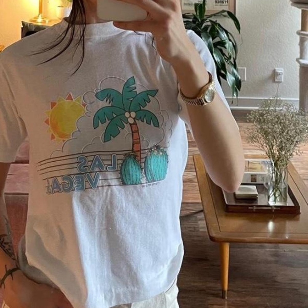 Vintage Las Vegas Baby Tee